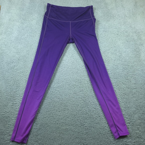 Athleta Pants - ATHLETA Chaturanga Purple Ombré Leggings Size Small Yoga Dance Compression